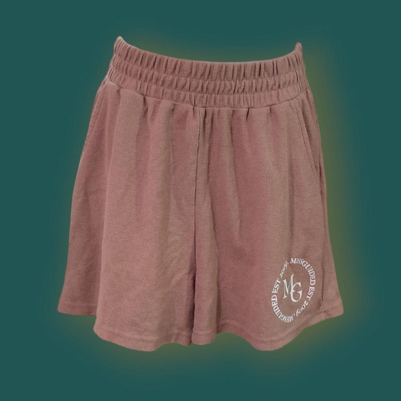 Missguided brown cotton shorts - Picture 1 of 5